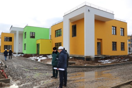 В 8-ом квартале ЖК «Резиденция Ангелово» в городском округе Красногорск возводится детский сад на 120 мест. 