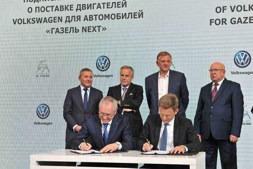 Volkswagen Group Rus и «Группа ГАЗ» - новый этап сотрудничества